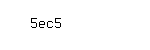 Captcha: 5ec5