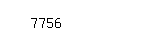 Captcha: 7756